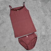 Women's cotton underwear and panties set