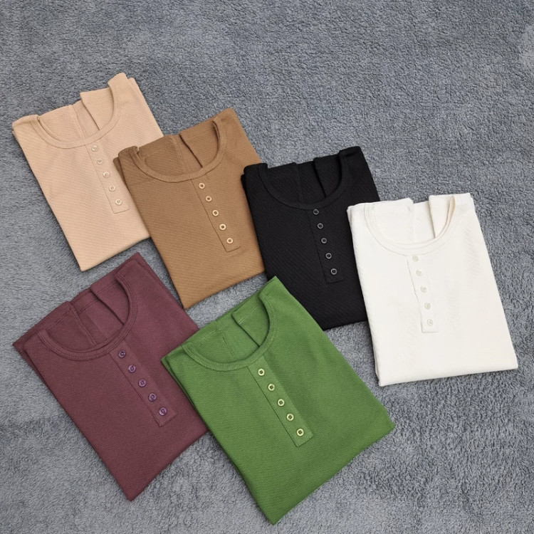 تاپ پنبه فانریپ ۵ دکمه نما زنانه و دخترانه