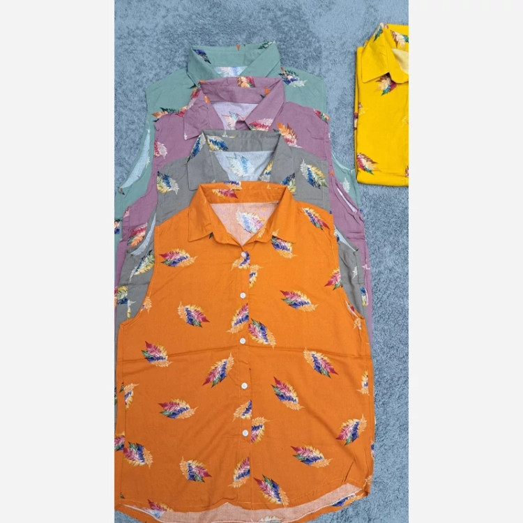 خرید شومیز بدون آستین مجلسی زنانه