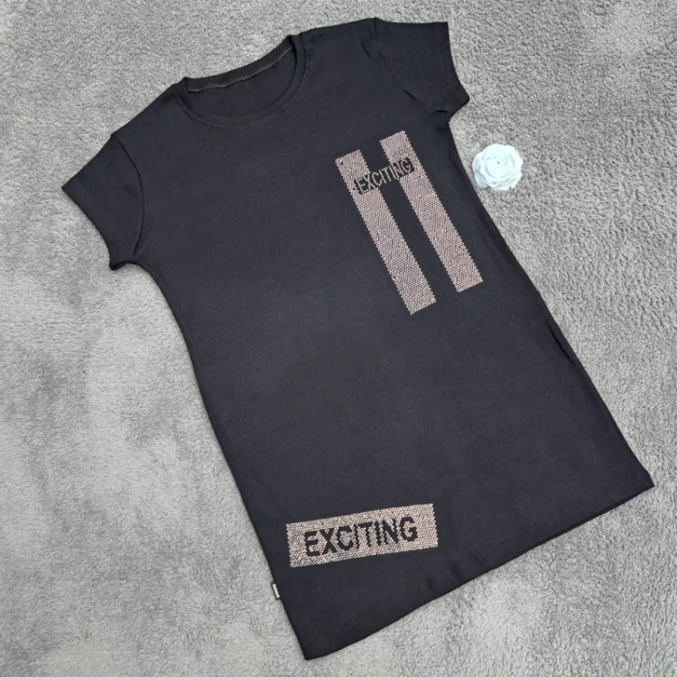 خرید فوری تیشرت نگین دار زنانه