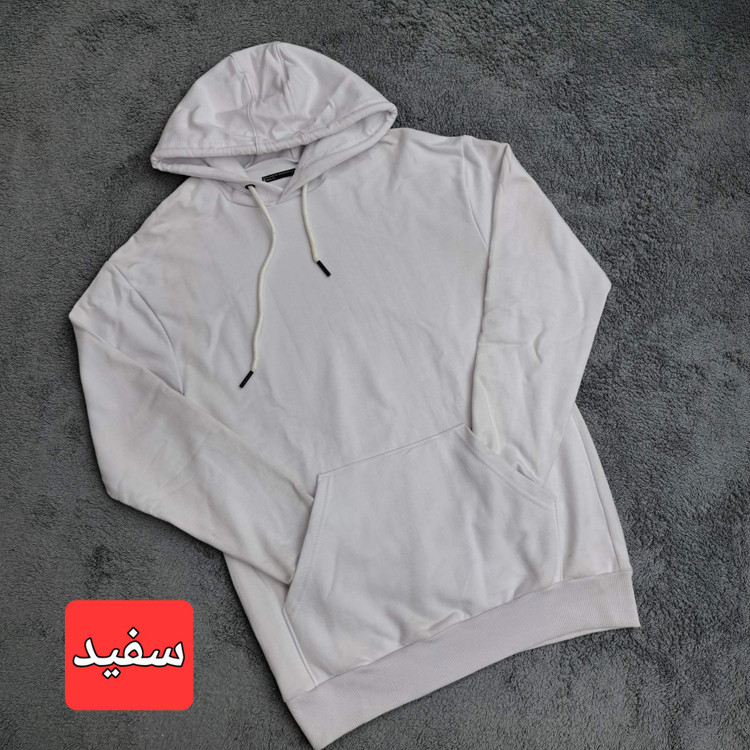 هودی ساده سفید