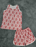 ست تاپ و شلوارک ورزشی