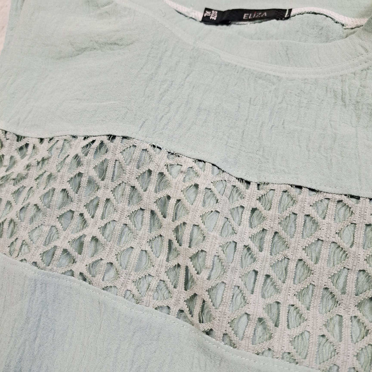 خرید تاپ زنانه توردار مجلسی