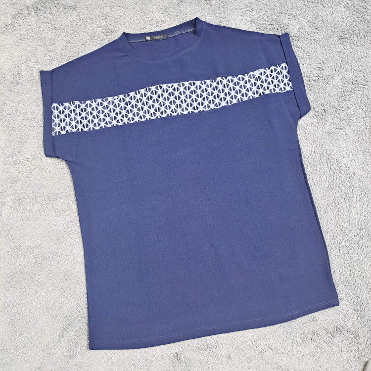 خرید تیشرت توردار زنانه دخترانه مجلسی