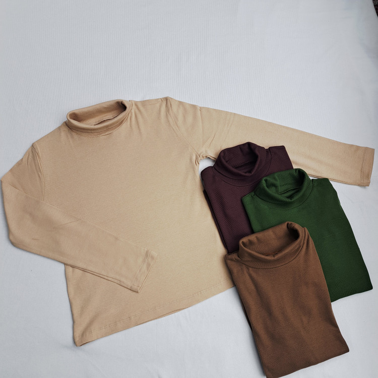 Buy women's autumn black turtleneck blouse