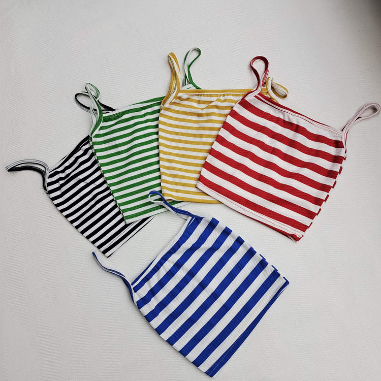 خرید آنلاین تاپ بندی راه راه زنانه