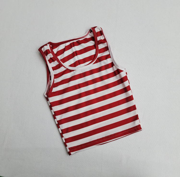 تاپ حلقه ای راه راه زنانه دخترونه