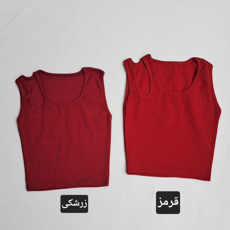 تاپ زنانه یقه اشکی