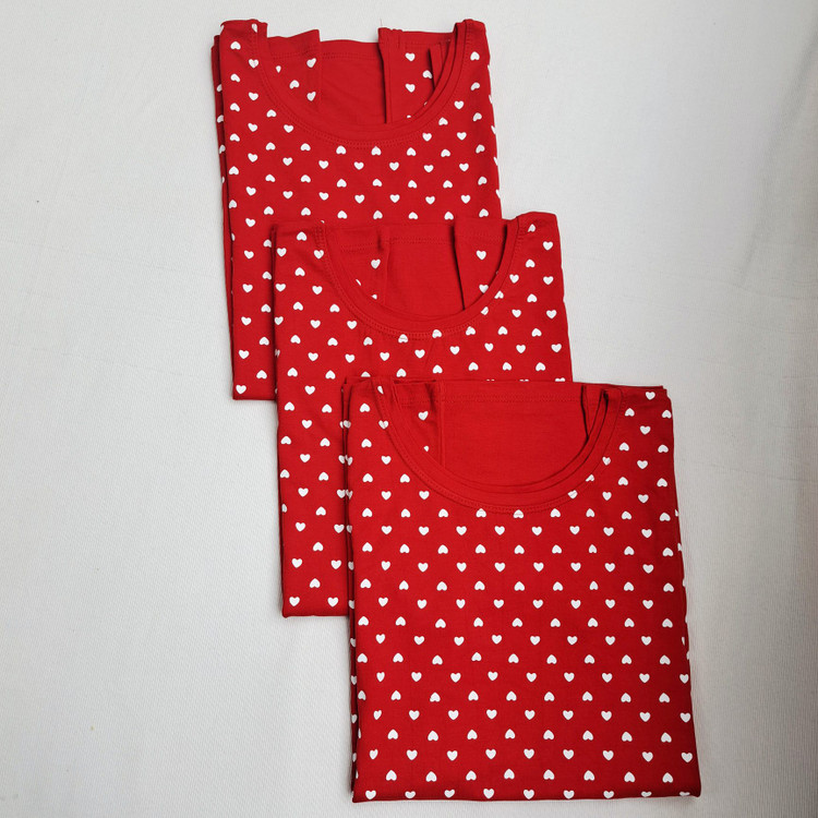 Buy Yaldai Valentine's Day heart top for girls and women