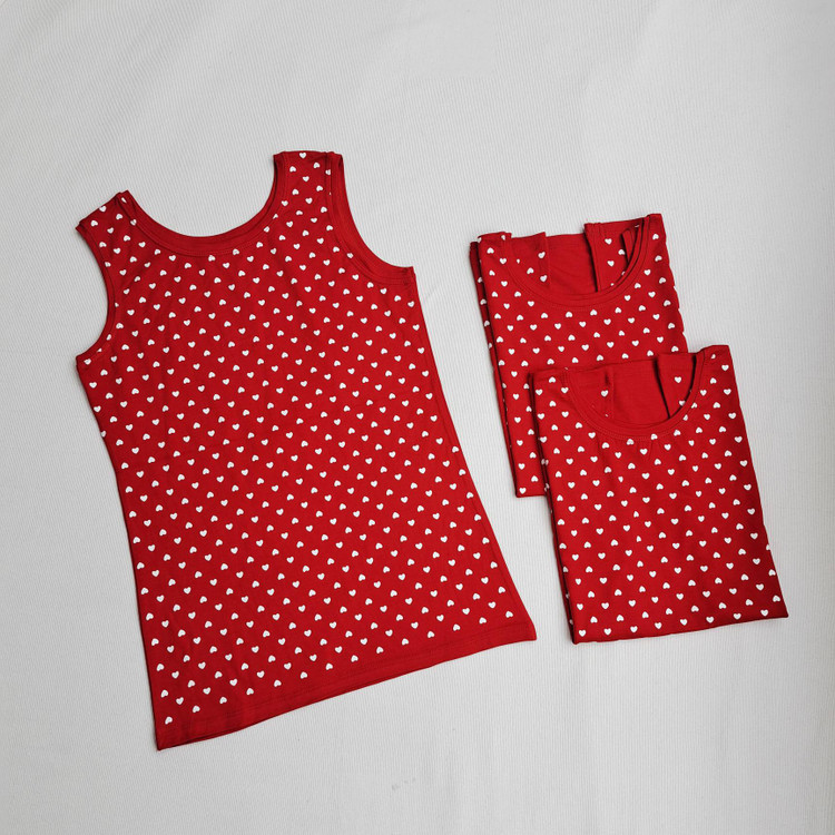 تاپ چهارفصل قلبی قرمز یلدایی و ولنتاینی