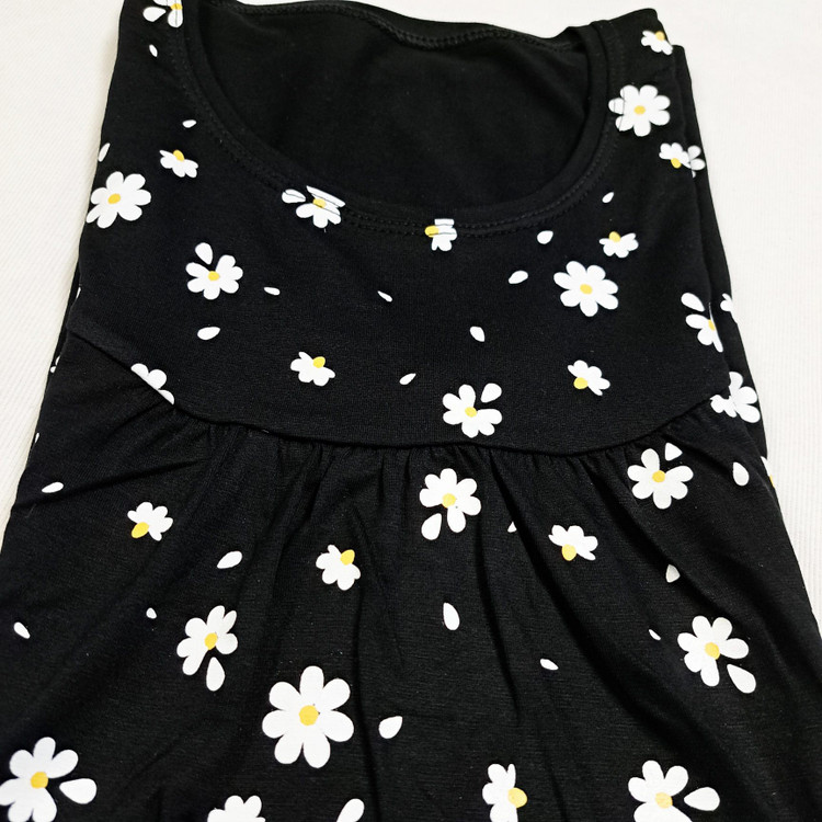 سارافون ویسکوز جلو چین دار زنانه