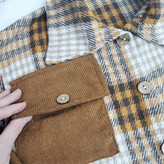 کت پشمی جیب دار دخترانهGirls' wool coat with pockets