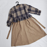 خرید شنل پشمی و سارافون کبریتی دخترونه