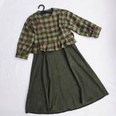 خرید ست شنل و سارافون کبریتی بچه گانه