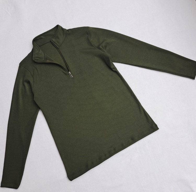 بلوز خرید فانریپ کبریتی یقه زیپدار زنانه و دخترانه با قیمت اقتصادی