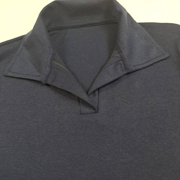 خرید فوری بلوز یقه هفت با برگردان پاییزی