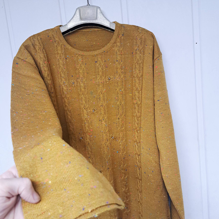 بلوز بافت پاییزی زنانه