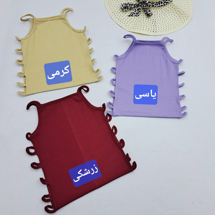 تاپ بغل بندی پنبه فانریپ زنانه